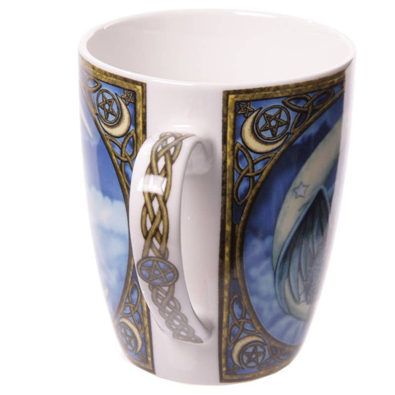 Lisa Parker Dragon Design Porcelain Mug