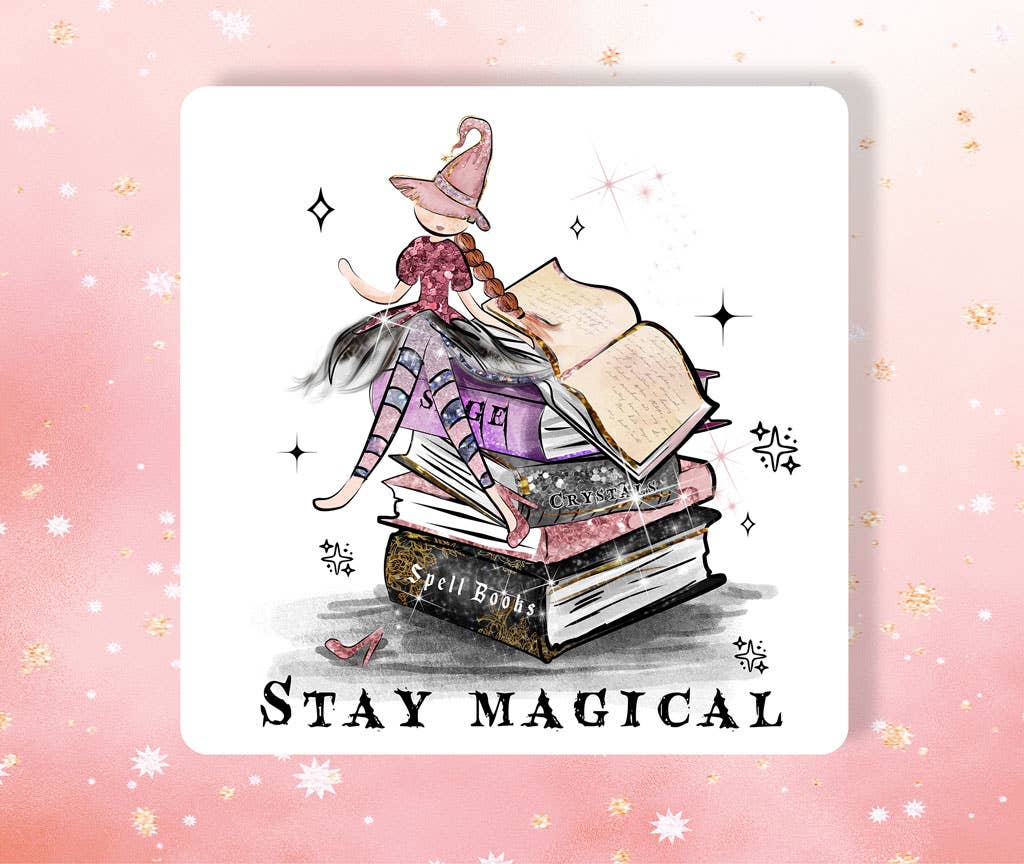 Stay Magical Sticker Vinyl Metaphysical Intention